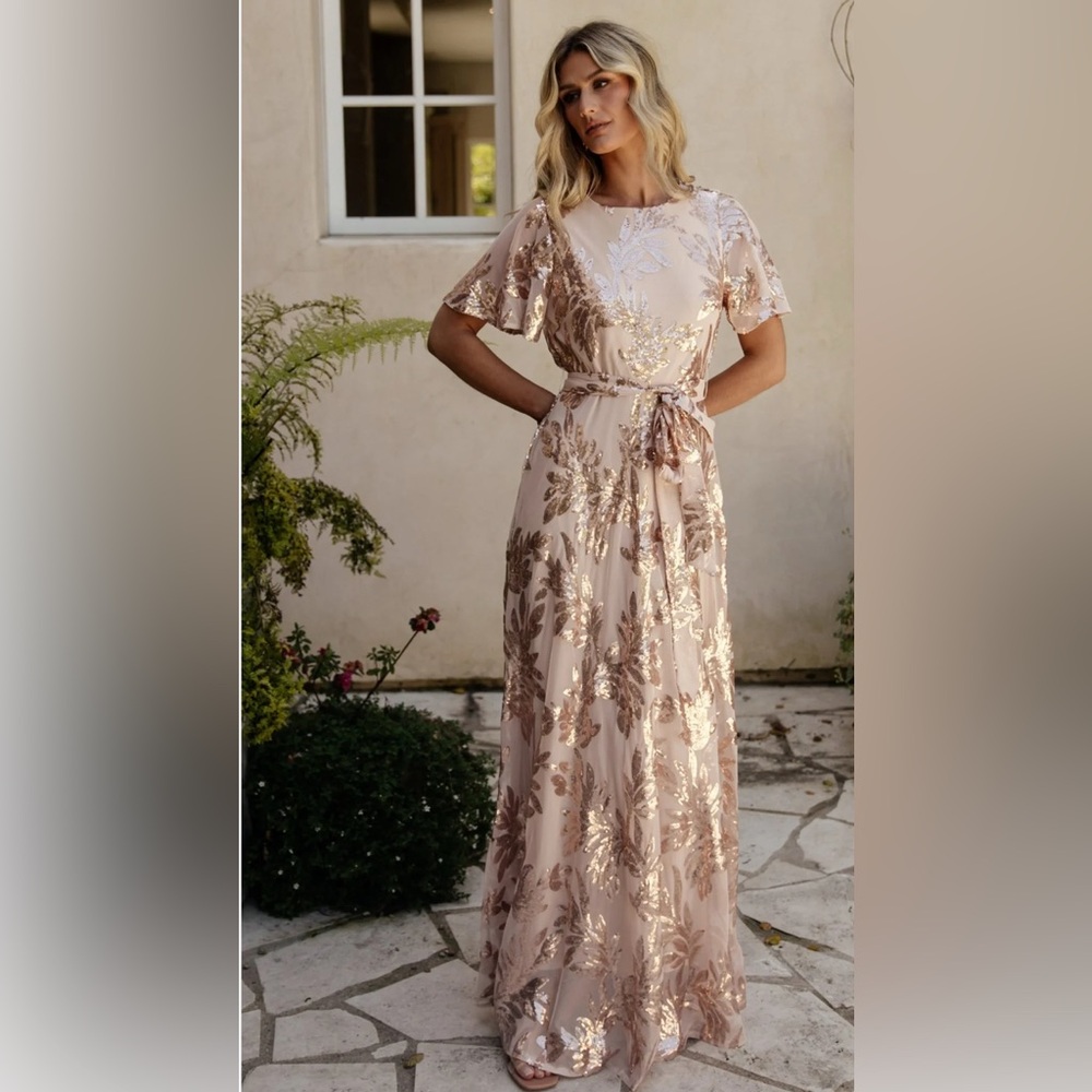 Muse Sequin Maxi Dress - Baltic Barn